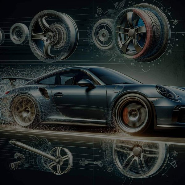 Comment les jantes en alliage léger améliorent-elles la maniabilité de la Porsche 911?