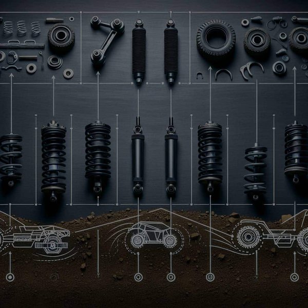 Quels sont les critères de sélection d'un kit de suspension pour une utilisation en rallye sur terre ?